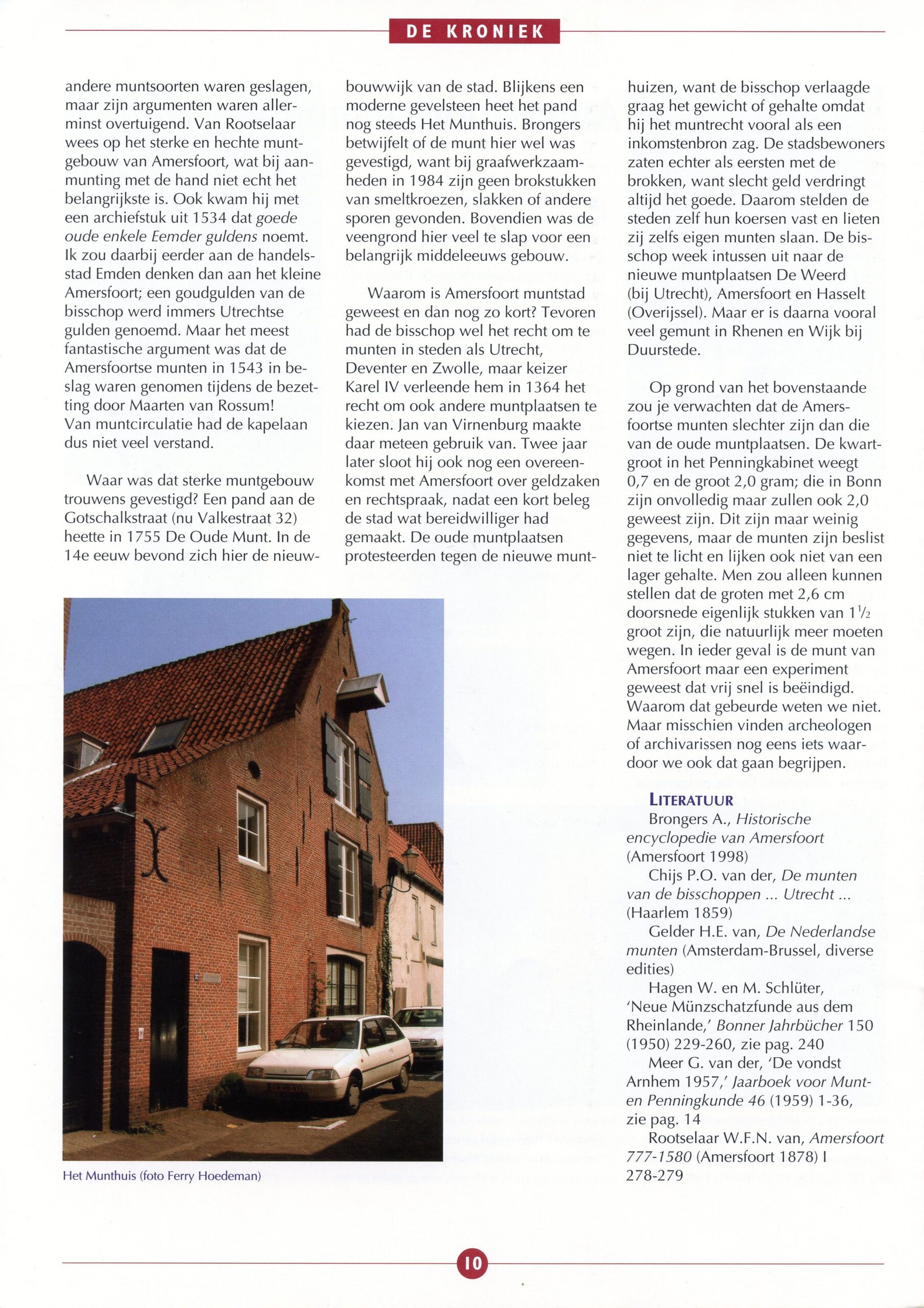 De KRONIEK sept 2003 blz. 10