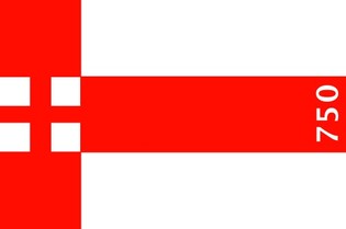 Vlag Amersfoort 750